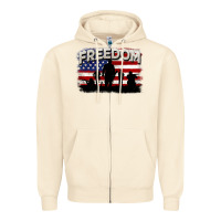 Sandshell Freedom 4th of july Zipper Hoodie - CowGirlArtShop