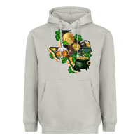 Moon Dust texas map st patricks day Heavyweight Hoodie - FaDigitalArtStudio