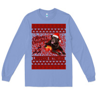 Colony Blue Merry Christmas Labrador Retriever Long Sleeve Tee - Bettercallsaul