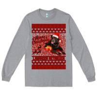 Heather Grey Merry Christmas Labrador Retriever Long Sleeve Tee - Bettercallsaul