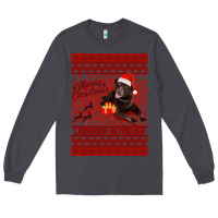 Smoke Merry Christmas Labrador Retriever Long Sleeve Tee - Bettercallsaul