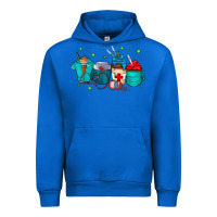 Cobalt nurse drink coffee Urban Hoodie - CowhideDigitalArt