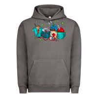 Pigment Tornado nurse drink coffee Urban Hoodie - CowhideDigitalArt
