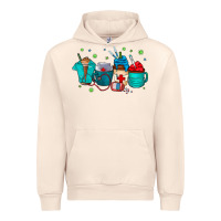 Sandshell nurse drink coffee Urban Hoodie - CowhideDigitalArt