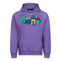 Tulip nurse drink coffee Urban Hoodie - CowhideDigitalArt