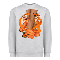 Kidney Cancer Diva Orange Ribbon Heavyweight Sweatshirt | Teevron