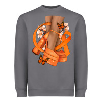 Storm Kidney Cancer diva orange ribbon Heavyweight Sweatshirt - NancyCooperArtShop