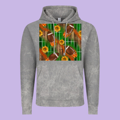 American Football With Sunflower Tumbler Vintage Hoodie Designed By Bundleandbundleshop