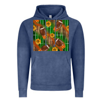 Vintage Denim american football with sunflower tumbler Vintage Hoodie - BundleAndBundleShop