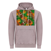 Vintage Zinc american football with sunflower tumbler Vintage Hoodie - BundleAndBundleShop