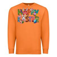 Carrot Western Happy Easter Premium Sweatshirt - BundleAndBundleShop