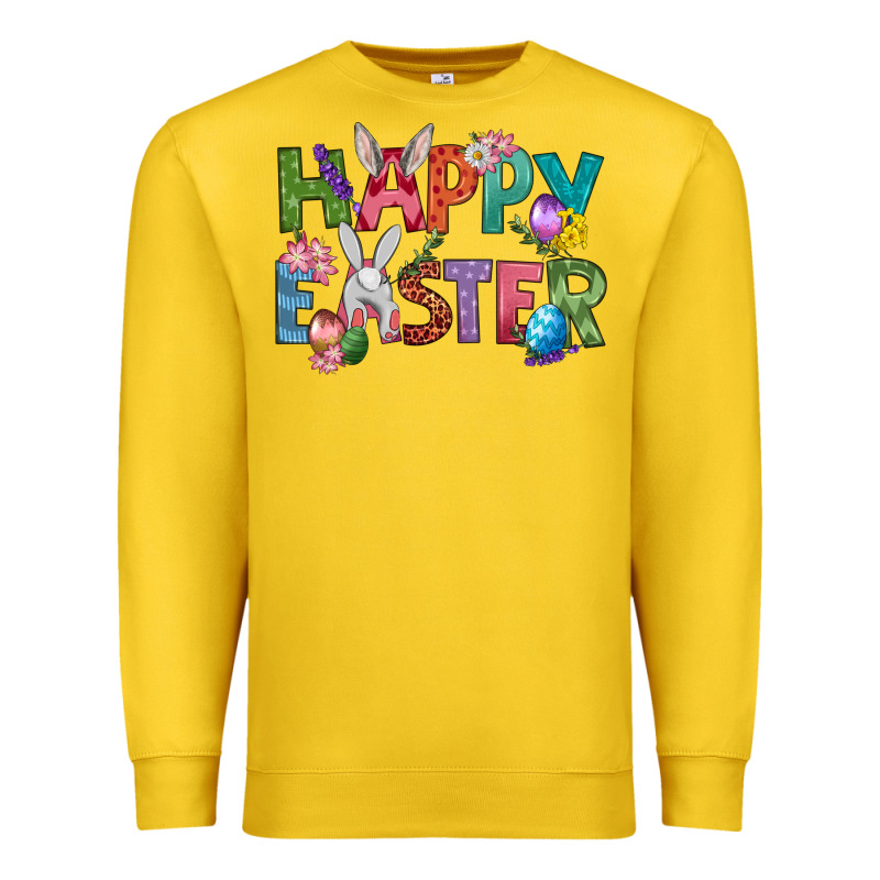 Western Happy Easter Premium Sweatshirt by BundleAndBundleShop | Teevron