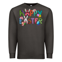 Smoke Western Happy Easter Premium Sweatshirt - BundleAndBundleShop