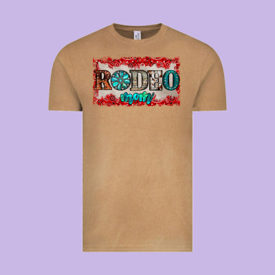 Rodeo Mom Vintage Tee Designed By Jahusdesignshop