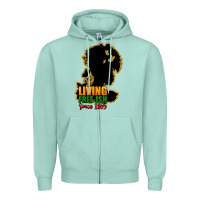 Seafoam Living free-ish since 1865 Zipper Hoodie - HowdyJamesFarm