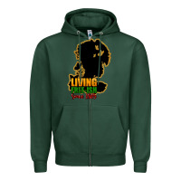 Sports Green Living free-ish since 1865 Zipper Hoodie - HowdyJamesFarm