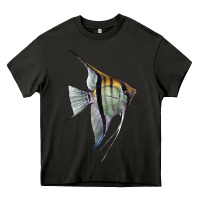 Asphalt Angelfish Heavy Core Tee - LillyAllenDesigns