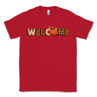 Red welcome pumpkin Classic Tee - BundleAndBundleShop