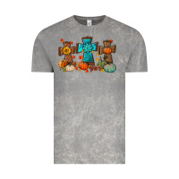 Cloud Rock fall tree cross Vintage Tee - BundleAndBundleShop