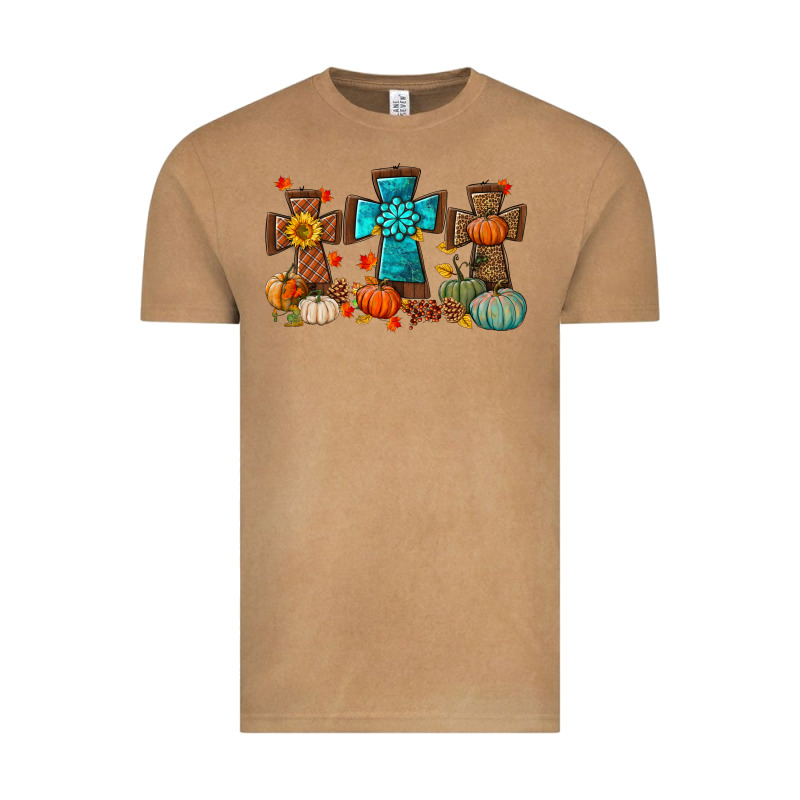 Fall Tree Cross Vintage Tee by BundleAndBundleShop | Teevron