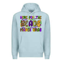Blue Mist here for the beads mardi gras Premium Hoodie - OliviaCreatesArt