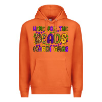 Carrot here for the beads mardi gras Premium Hoodie - OliviaCreatesArt