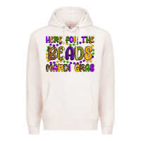 Pale Pink here for the beads mardi gras Premium Hoodie - OliviaCreatesArt