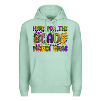 Seafoam here for the beads mardi gras Premium Hoodie - OliviaCreatesArt