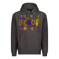 Smoke here for the beads mardi gras Premium Hoodie - OliviaCreatesArt