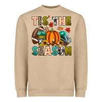 Mushroom Tis' the season Heavyweight Sweatshirt - texasbilliewilder