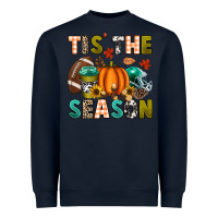 Navy Tis' the season Heavyweight Sweatshirt - texasbilliewilder