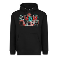 Black Mom cow Mother's Day Heavyweight Hoodie - FaDigitalArtStudio