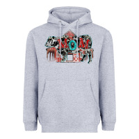 Heather Grey Mom cow Mother's Day Heavyweight Hoodie - FaDigitalArtStudio
