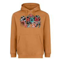Meerkat Mom cow Mother's Day Heavyweight Hoodie - FaDigitalArtStudio