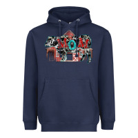 Navy Mom cow Mother's Day Heavyweight Hoodie - FaDigitalArtStudio