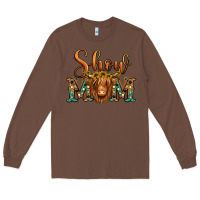 Chestnut show mom long haired cow Long Sleeve Tee - Jasminsmagicworld