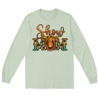 Matcha show mom long haired cow Long Sleeve Tee - Jasminsmagicworld