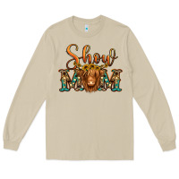Mushroom show mom long haired cow Long Sleeve Tee - Jasminsmagicworld