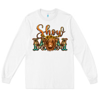 White show mom long haired cow Long Sleeve Tee - Jasminsmagicworld