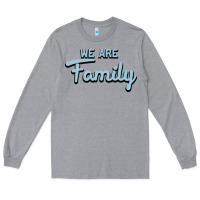 Heather Grey We Are Family Long Sleeve Tee - Bettercallsaul