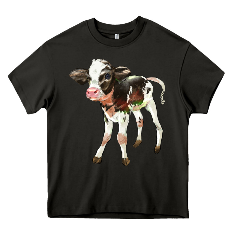Holstein Calf Heavy Core Tee by LillyAllenDesigns | Teevron