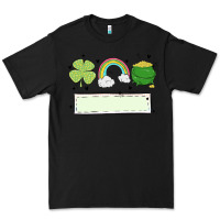 Black st patrick's trio name patch Premium Tee - MaliasSmallBusiness