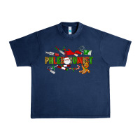 Navy christmas phlebotomist Urban Heavy Tee - LillyAllenDesigns