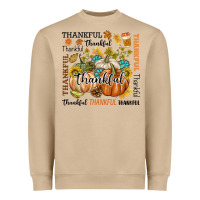 Mushroom Thankful Heavyweight Sweatshirt - texasbilliewilder