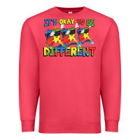 Cardinal It's okay to be different Autism Premium Sweatshirt - FaDigitalArtStudio