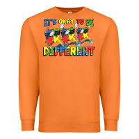 Carrot It's okay to be different Autism Premium Sweatshirt - FaDigitalArtStudio