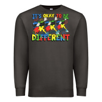 Smoke It's okay to be different Autism Premium Sweatshirt - FaDigitalArtStudio