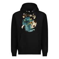 Black howdy Premium Hoodie - JahusDesignShop