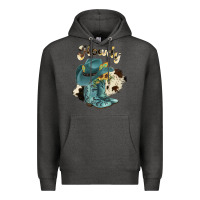 Charcoal Heather howdy Premium Hoodie - JahusDesignShop