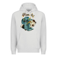 Dove Grey howdy Premium Hoodie - JahusDesignShop